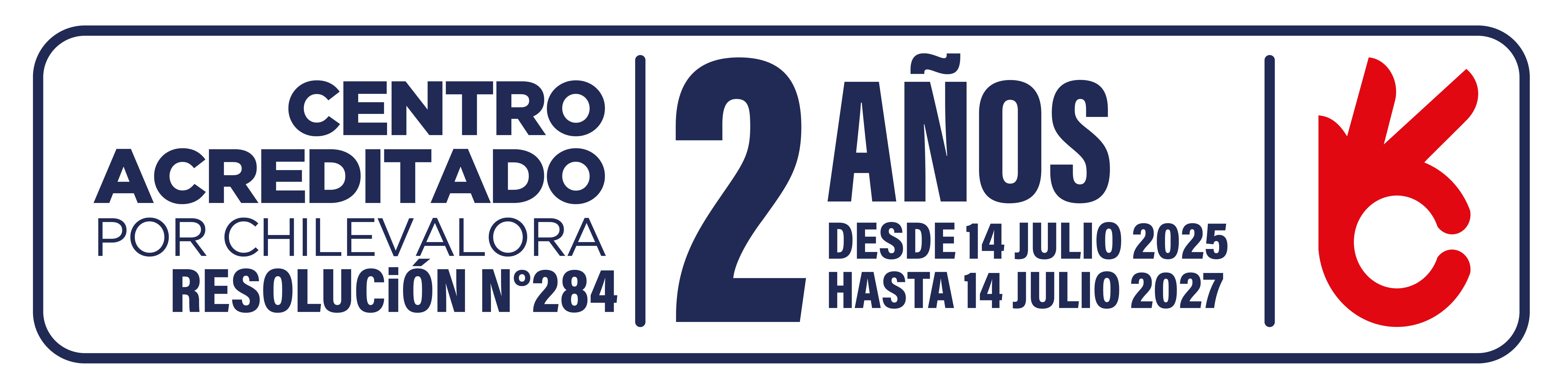 Acreditado por ChileValora